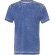 Camiseta Unisex Algodón-poliester azul royal