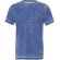 Camiseta manga corta grabada de poliéster 135 g/m2