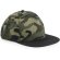 Gorra moderna con visera camuflaje personalizada