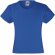 Camiseta de niña Valueweith 160 gr personalizada azul royal
