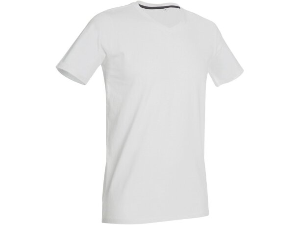 Camiseta manga corta cuello en V 170 gr