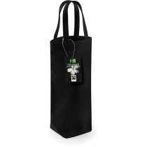 Bolsa de algodón con asas para 1 botella personalizado Bolsa de algodón con asas para 1 botella personalizado