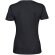 Camiseta mujer manga corta algodón de fibra larga 185 g/m2 Soft Gris oscuro detalle 1