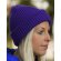 Gorro Softex® Morado detalle 6