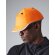 Gorra con tapa removible estilo innovador. Disponible para merchandising Naranja fluor detalle 5