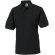 Polo piqué unisex manga corta 220 gr personalizado negro