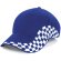 Gorra con diseño especial de carreras personalizada azul royal