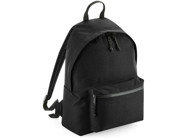 Mochila Concarneau: poliéster reciclado 600D, asa y 18L original Mostaza detalle 4