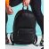 Mochila Faux Leather Fashion Backpack Negro detalle 7