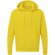 Sudadera con capucha hombre de poliéster 280 g/m2 Amarillo