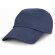 Gorra para niños tipo baseball de 6 paneles personalizada azul marino