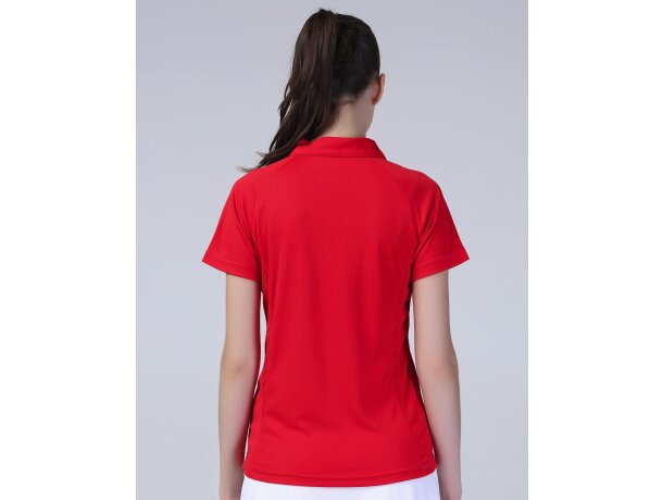 Polo de mujer combinado deportivo 135 gr barato