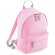 Mochila para niños personalizada poliéster Mini Fashion Rosa clásico/gris claro