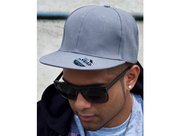 Gorra con visera plana de diseño barata