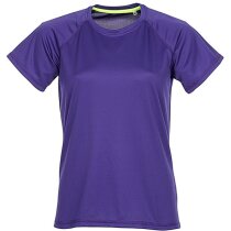 Camiseta técnica de mujer 140 gr azul royal