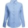 Camisa Popelin manga larga mujer  personalizada azul claro