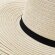 Sombrero de ala ancha ecológico Natural detalle 2
