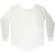 Camiseta holgada de mujer manga larga 115 gr blanca