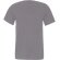 Camisetas manga corta unisex algodón ring-spun 142 g/m2 Gris suave