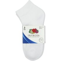 Quarter Socks 3 Pack blanco