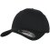 Gorra Flexfit algodón orgánico Negro detalle 2