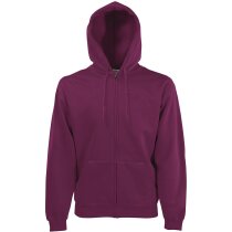 Sudadera unisex con capucha y cremallera entera personalizada