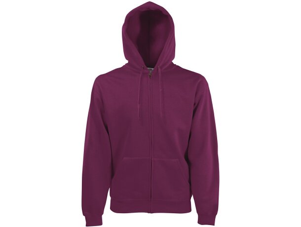 Sudadera unisex con capucha cremallera of the Loom