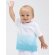 Camiseta Dips bebé Natural/sage verde detalle 6