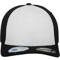 Gorra con visera curbada personalizada negro/blanco Gorra con visera curbada personalizada negro/blanco