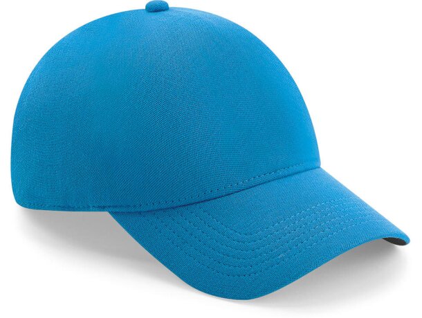 Gorra Seamless Impermeable Azul zafiro detalle 2