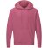 Sudadera con capucha hombre de poliéster 280 g/m2 Rojo profundo