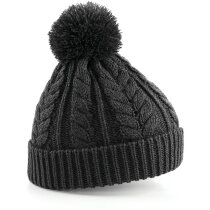 Gorro punto grueso pompón acrílico Snowstar unisex