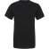 Camiseta Unisex Algodón-poliester personalizada negra