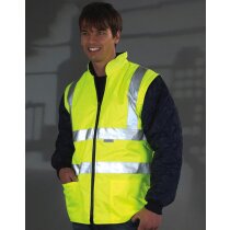 Chaleco de seguridad con mangas extraíbles personalizado Chaleco de seguridad con mangas extraíbles personalizado