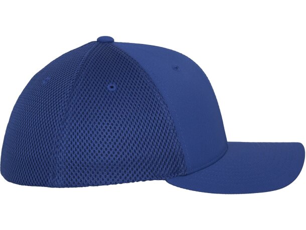 Gorra de colores lisos con rejilla trasera grabada