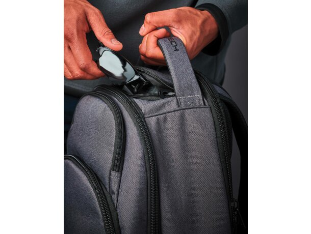 Mochila Madison Commuter Gris brezo detalle 3