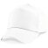 Gorra de algodón unisex blanca