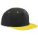 Gorra estilo snapback de 5 Paneles personalizada negra