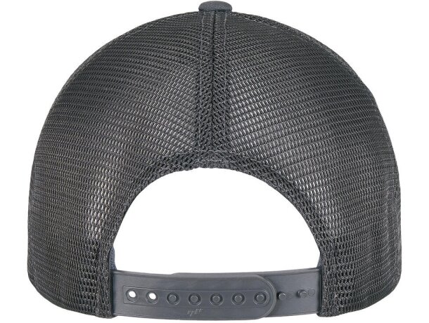 Gorra Flexfit 110 Trucker melange Negro melange/gris detalle 1