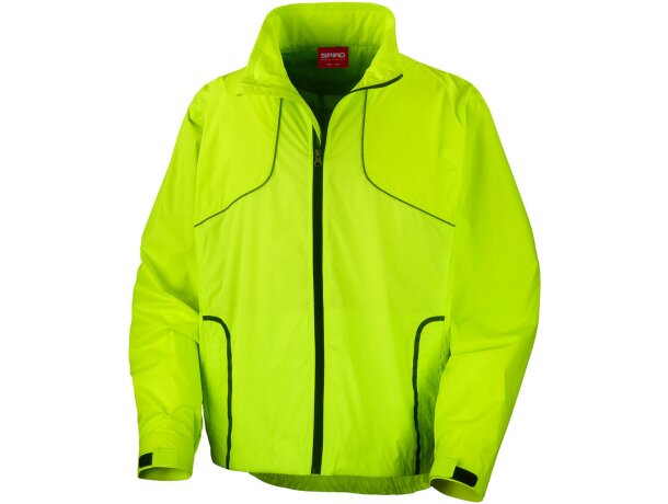 Chaqueta ciclismo personalizada poliéster 310 g/m2 Spiro Lima detalle 7