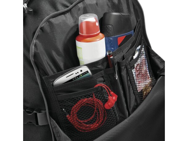 Mochila deportiva compacta de color liso merchandising