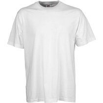 Camiseta manga corta hombre algodón peinado 150 g/m2