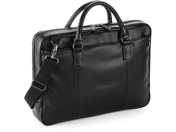 Maletín NuHide negro para portátil 15.6 con compartimento tablet Negro detalle 4