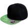 Gorra snapback bronx: estilo urbano con visera plana brillante detalle 1