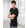 Camisetas de hombre 100% algodón 135 g/m2 Urban TEE Negro detalle 2