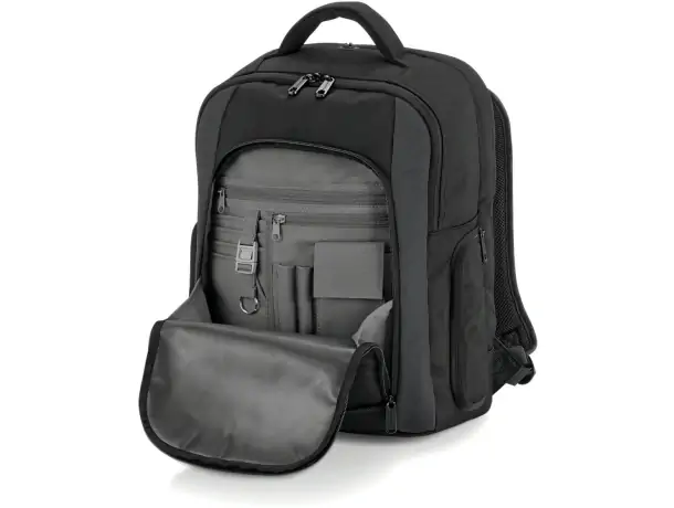 Mochila portátil 15,4 pulgadas poliéster acolchada para serigrafiar