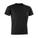Camiseta De Poliester Colores Fluor De Mujer Negro