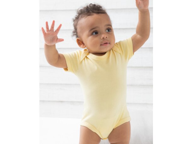 Body orgánico bebé Muy amarillo detalle 7