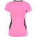 Camiseta de mujer manga corta combinada 135 gr