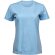 Camiseta de mujer 185 gr entallada Pizarra azul